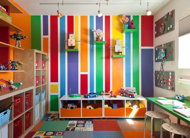 ألوان، غرفة أطفال، غرفة نوم
